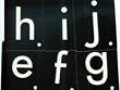 LOWERCASE TACTILE LETTERS REVISION
