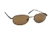 Monel is a nickel-copper extraction characterized by an excellent elasticity & a high level of resistance to corrosion & extreme temperatures. The frames have spring hinges for a comfortable fit & RXable.All Ground & Polish Optical Glass Polarized lens are the best available optics on the market that is scratch-resistant and durable. They are optically correct & distortion free. Great for all purpose sunglass wear.Polarized lenses fight glare by minimizing the passage of undesirable light through to the eye. It works as a Venetian blind made of iodine crystals in parallel rows that permit only light directly reflected from a surface to pass through, blocking all the array of light waves reflecting from reflective surfaces (such as water, snow, & the road). This lens provides sharper vision, more vivid color reproduction, & improved depth perception. Virtually 100 percent of UVA & UVB rays are blocked.Lens: 65mm.