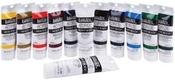 Liquitex Heavy Body Acrylic Paint 2 Ounce/Tube 12/Pkg-Classic 12