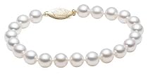 Akoya Cultured Pearl 7.5-8.0mm Bracelet, 7"
