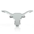 University of Texas Longhorn Chrome Metal Car Emblem