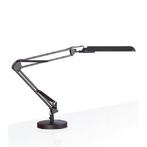 Black desk lamp