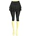 Modadorn pleated Skirt Leggings Knee Length Leggings Fashion / Clothing / Accessories