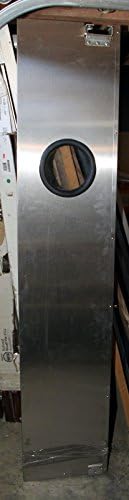 Single Eliason Stainless steel swing traffic door 17" x 82 1/2