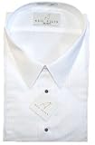 Lay Down Collar Tuxedo Shirt #937