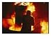 Hasidic Jews Celebrate Lag B-Omer with a Traditional Bonfire, Judaism Photographic Poster Print by Annie Belt, 24x18