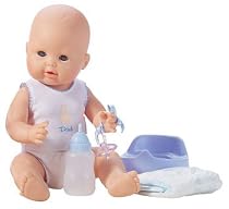 Corolle Special Feature Baby Doll Paul Drink-and-Wet Bath Baby - 14" Doll