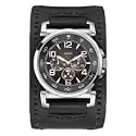 Guess Multifunction Leather Cuff Mens Watch U12575G1