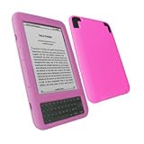 7dayshop Durable Soft Silicone Case Cover for Amazon Kindle 3 - NEON PINKby 7dayshop