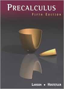 Precalculus homework help larson hostetler image