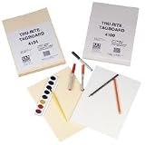 RIV04104 Heavyweight Tagboard Paper, 125 lb., 9x12, 100 Ct, Manila