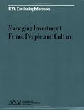Books : Managing Investment Firms: People and Culture