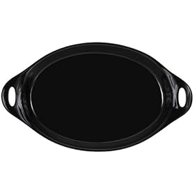 CorningWare Creations 42-Ounce Au Gratin Dish, Onyx by CorningWare