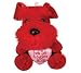 Scottie Dog "Love You So Doggone Much!" Valentine's Day Stuffed Animal Plush Gift