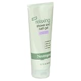 Neutrogena Relaxing Shower and Bath Gel, Lavender & Chamomile, 6.7-Ounce Tubes (Pack of 3)