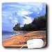 Sandy Mertens Hawaii Travel Designs - Maui Beach - Mouse Pads