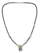 Malachite necklace, 'Unity' 15.0" L
