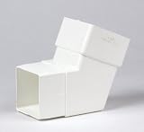 Genova #RW201 White Vinyl DNSPT Elbow