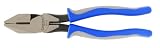 31GReME7zML. SL160  Crescent 508CMG 8 5/16 Inch Side Cutting Solid Joint Pliers with Co Molded Grips