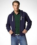 Polo Ralph Lauren Long Sleeve Solid Fleece Front Zip With Hood