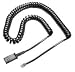 Plantronics Amplifier Coil Cord to QD Modular Plug, 26716-01