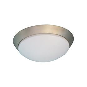 Precision Products Plus 79591-PPP Nickel Round Ceiling Fixture, 13-Inches Long, Twist... by Precision