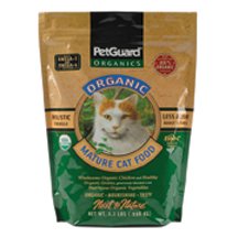 PetGuard Organic Mature Cat Dry Food - 2.2lb