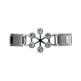 Snowflake Deluxe Link Italian Charms Christmas Holiday Jewelry Gift