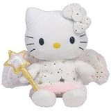 Ty Beanie Baby Hello Kitty Gold Angel Plush Toy