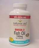 Natures Aid Omega 3 Fish Oil Capsules 1000mg 135Capsules