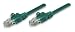 Intellinet, 6 inch (0.5 ft). CAT.5E UTP Patch ethernet Cable with Snagless Molded Boots, Green