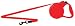 Kitchen & Housewares : Flexi 1-5 Compact Leash 13' - Dogs up to 22 lbs Red