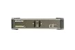 IOGEAR 2-Port Dual View KVM Switch with Audio and USB Peripheral Sharing GCS1742