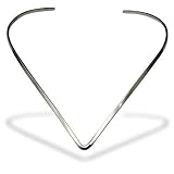 Eve's Addiction V Shaped Sterling Silver Choker