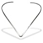 V Shaped Sterling Silver Choker