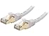 Rosewill 3-Feet Cat 7 Shielded Twisted Pair Networking Cable - White (RCNC-11058)