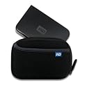 Western Digital WD Passport 250GB Portable Hard Drive with Carrying Case, Black