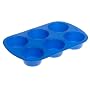 Wilton Easy Flex Silicone 6 Cup Muffin Pan