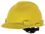 MSA Safety Works 818068 Hard Hat, Yellow