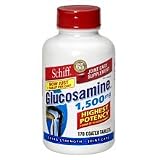 Schiff Glucosamine 1,500 mg with Vitamin D - 170 Coated Tablets