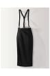 Newport News High-waist suspender pencil skirt