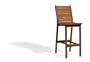 Oxford Garden Dartmoor Shorea Bar Chair, Brown Umber