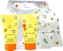 Bvlgari Petits et Mamans by Bulgari for Women and Kids 4 Piece Summer Kit Includes: 5.1 oz Total Sun Block Body Lotion SPF 30 + 5.1 oz After Sun Body Lotion + Cotton Hat + Transparent Back Pack