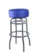 Round Top Barstool (Set of 2) - Dark Blue By Walker Edison