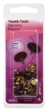 Hillman #122679 40PK Brown Thumb Tack