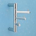 Rohl Chrome Modern Multi-Post Robe/Towel Hook