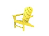 Recycled Venice Beach Outdoor Patio Adirondack Chair - Sunshine Yellow