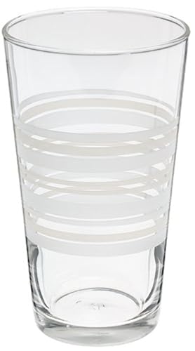 Pfaltzgraff Cappuccino 16-Ounce Cooler Glasses, Set of 4
