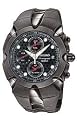 Seiko Men's Chronograph Black Ion Watch #SNA765