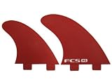 FCS HQ HYNSON SURFBOARD QUAD FIN SET - RED